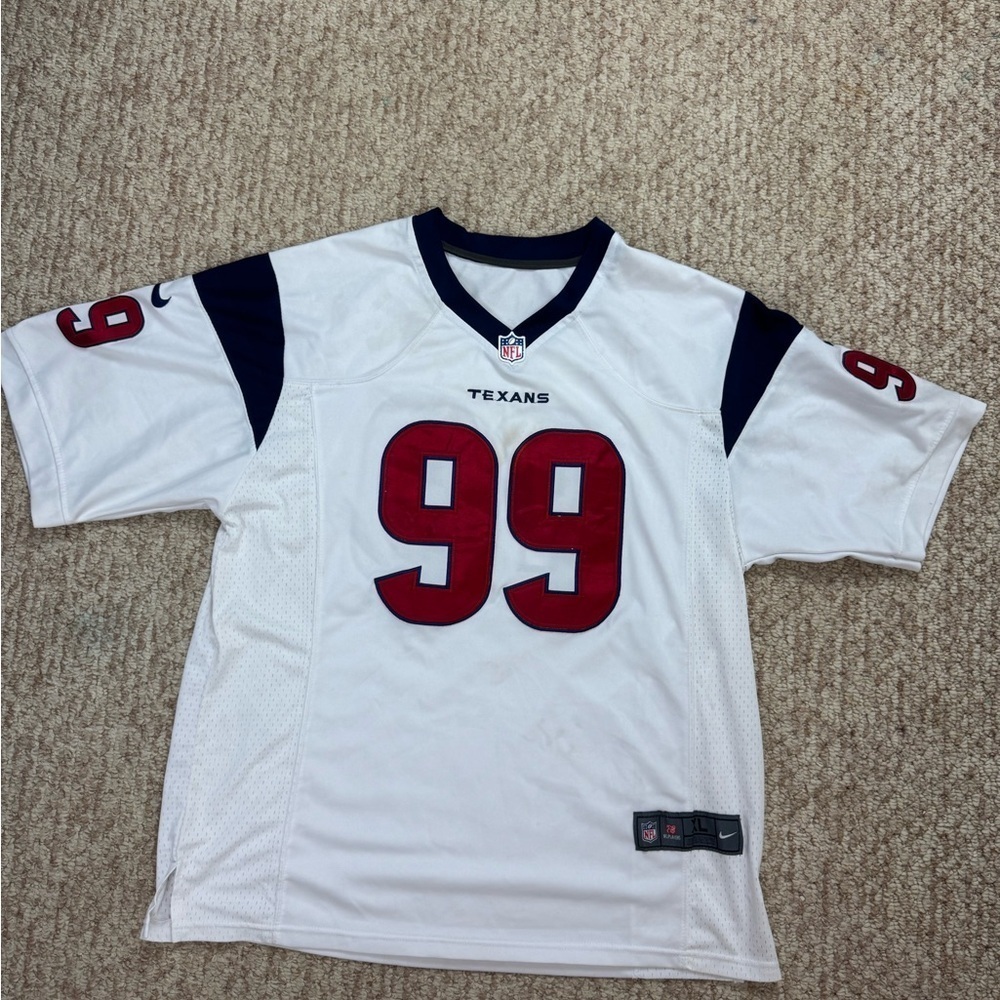 Nike On Field NFL Player J.J. WATT Houston Texans #99 Football Jersey Size XL